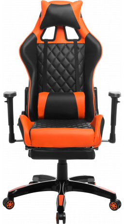 11Геймерське крісло GT Racer X-2526 Black/Orange
