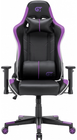 11Геймерское кресло GT Racer X-2528 Black/Purple
