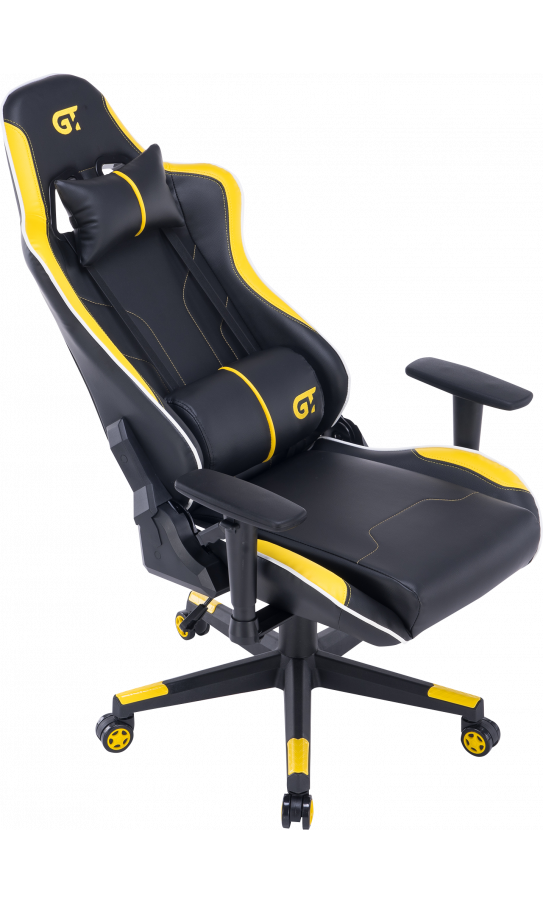 Геймерское кресло GT Racer X-2528 Black/Yellow