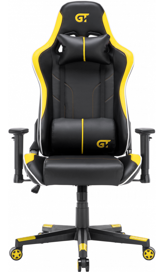 Геймерське крісло GT Racer X-2528 Black/Yellow