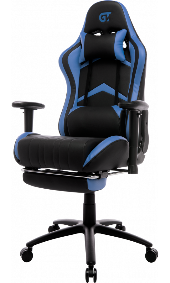 Gaming chair GT Racer X-2534-F Black/Blue