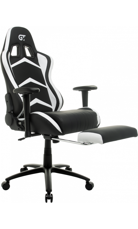 Gaming chair GT Racer X-2534-F Black/White