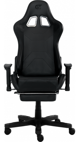11Gaming chair GT Racer X-2535-F Black/Carbon Black
