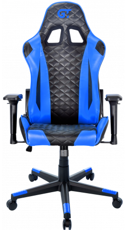 11Геймерське крісло GT Racer X-2563-1LP Black/Blue