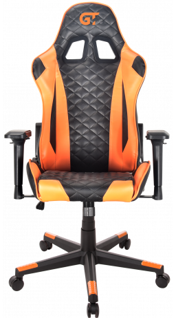 11Геймерське крісло GT Racer X-2563-1LP Black/Orange