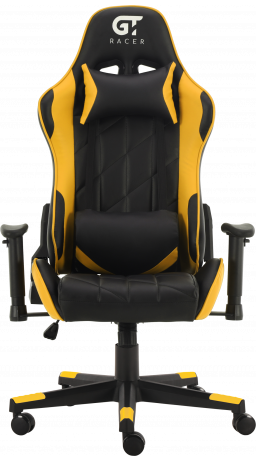 11Геймерське крісло GT Racer X-2579 Black/Yellow
