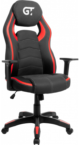 11Геймерское кресло GT Racer X-2589 Black/Red