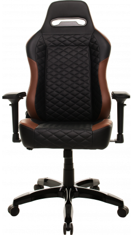Gaming chair GT Racer X-2604-4D Black/Brown