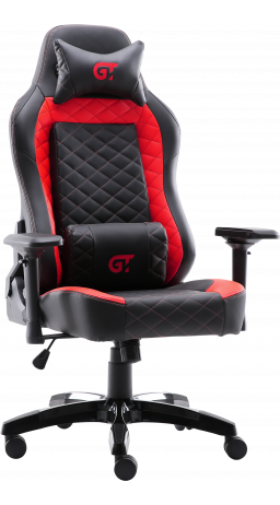 11Геймерское кресло GT Racer X-2605-4D Black/Red