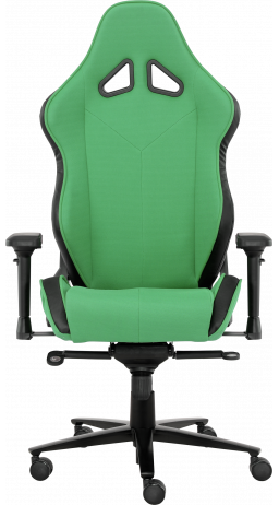 11Геймерское кресло GT Racer X-2612 Black/Green