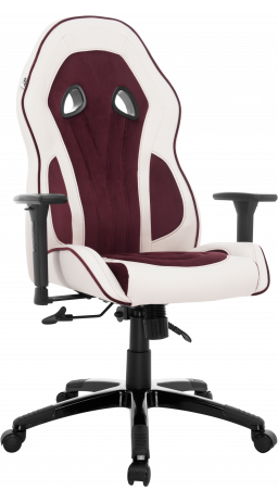 Геймерское кресло GT Racer X-2645 White/Red