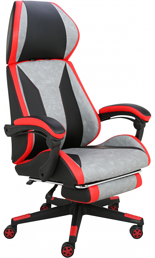 Геймерське крісло GT Racer X-2653 Black/Red/Gray Геймерське крісло GT Racer X-2653 Black/Red/Gray
