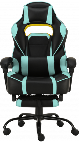 11Геймерське крісло GT Racer X-2748 Black/Mint