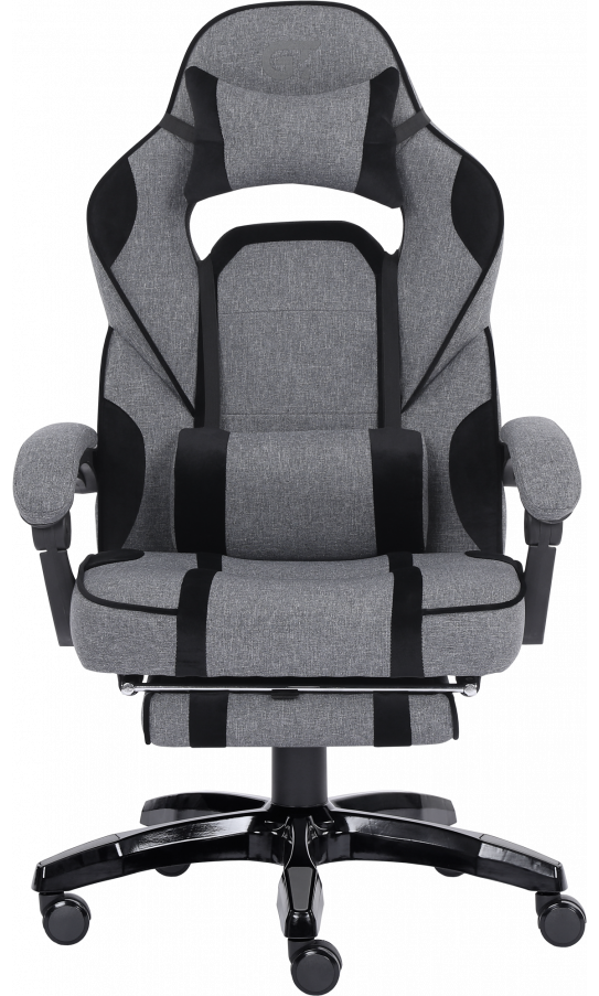 Геймерське крісло GT Racer X-2749-1 Fabric Gray\Black Suede Геймерське крісло GT Racer X-2749-1 Fabric Gray\Black Suede