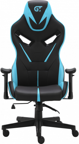 11Геймерское кресло GT Racer X-2831 Black/Light Blue