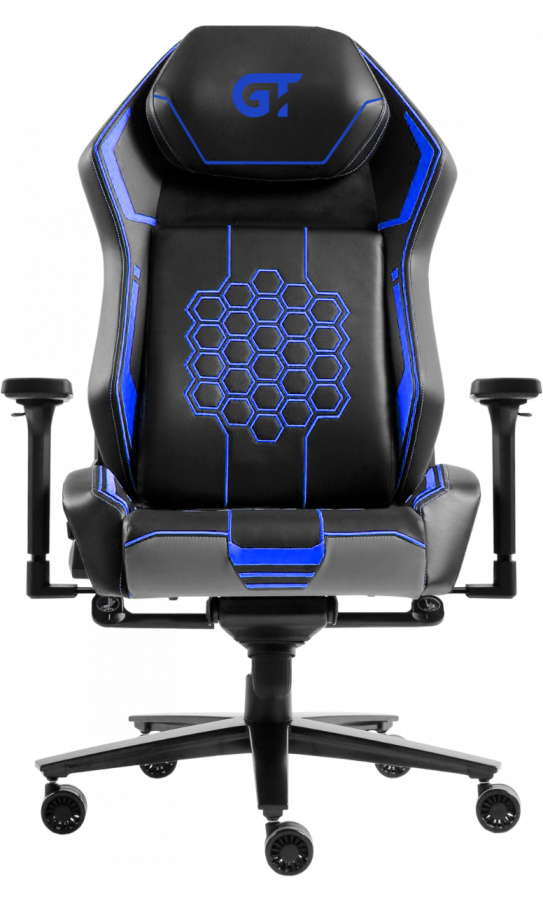 Геймерське крісло GT Racer X-5348 Black/Blue Геймерське крісло GT Racer X-5348 Black/Blue