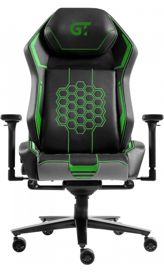 Gaming chair GT Racer X-5348 Black/Green Gaming chair GT Racer X-5348 Black/Green