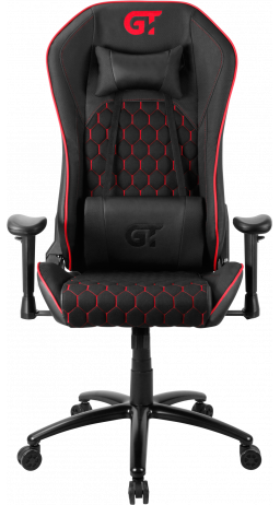 11Геймерское кресло GT Racer X-5650 Black/Red