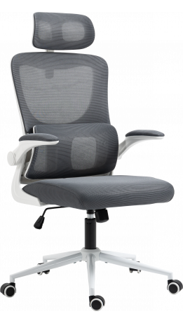 Офісне крісло GT Racer X-5728 White/Gray