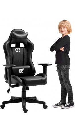 Геймерське дитяче крісло GT Racer X-5934-B Kids Black