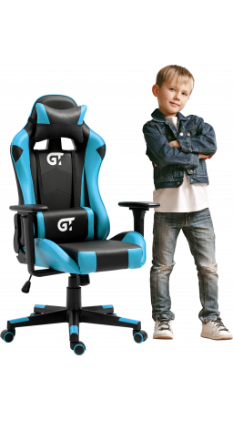 Геймерское детское кресло GT Racer X-5934-B Kids Black/Blue
