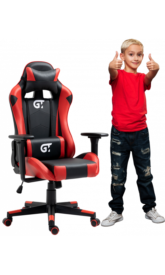 Геймерське дитяче крісло GT Racer X-5934-B Kids Black/Red Геймерське дитяче крісло GT Racer X-5934-B Kids Black/Red