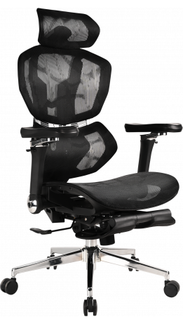 Геймерське крісло GT Racer X-7002 Black/Black (Massage)