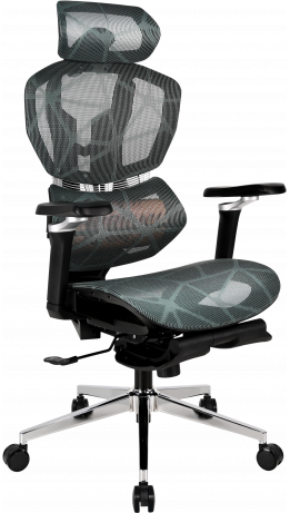 Gaming chair GT Racer X-7002 Black/Black/Green (Massage)