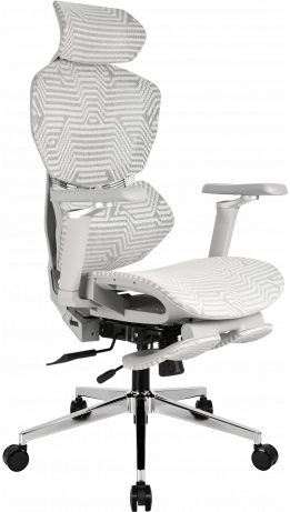 Gaming chair GT Racer X-7002 Gray/Gray/Light Gray (Massage)