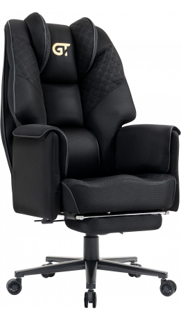 Gaming chair GT Racer X-7483 Fabric Black XL
