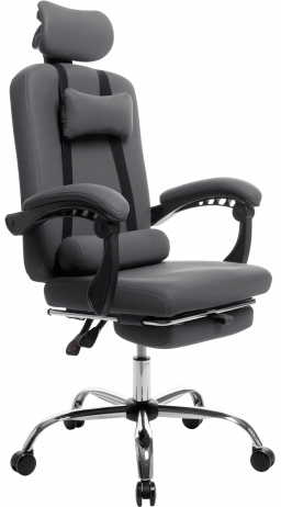 Office chair GT Racer X-8003 Fabric Gray