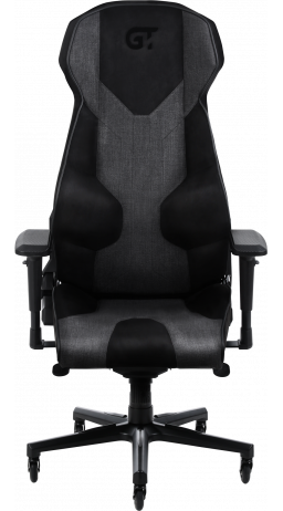 11Геймерське крісло GT Racer X-8007 Dark Gray/Black Suede