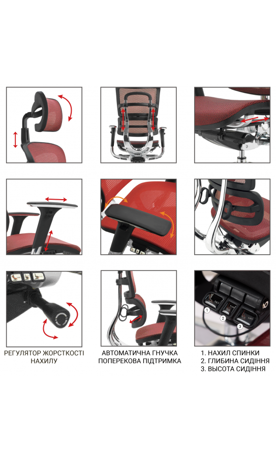 Офисное кресло GT Racer X-801A Black (W-21)