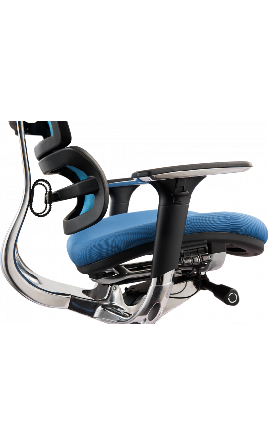 Офісне крісло GT Racer X-801A Blue (W-55 B-45)