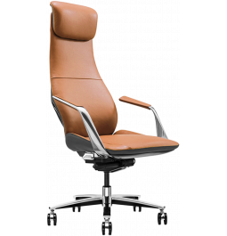 Офисное кресло GT Racer X-808 Brown/Gray (ZP-08, ZP-05)