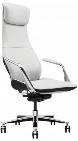 Офісне крісло GT Racer X-808 White/Black (ZP-03, ZP-01)