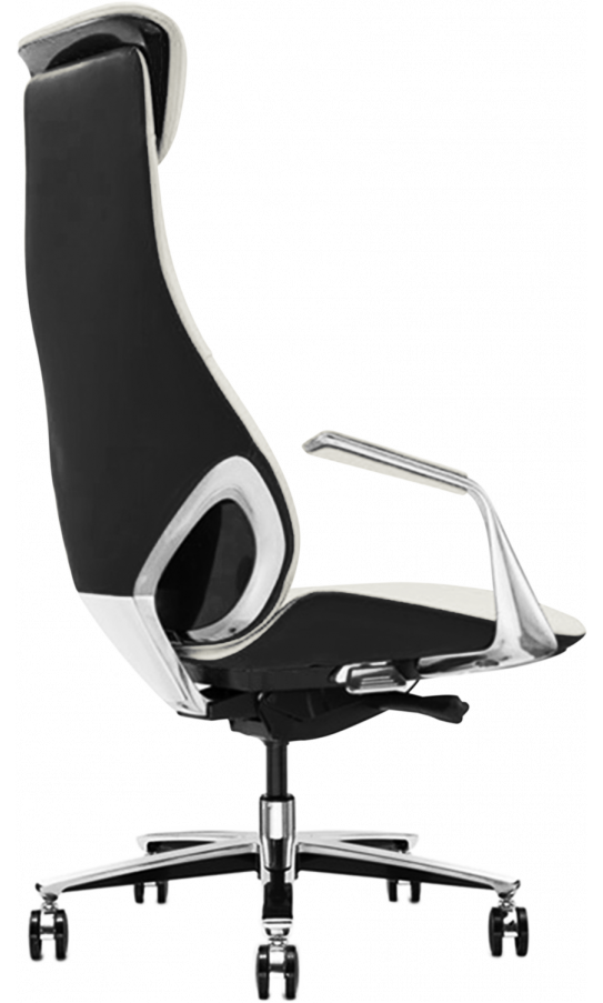 Офисное кресло GT Racer X-808 White/Black (ZP-03, ZP-01)