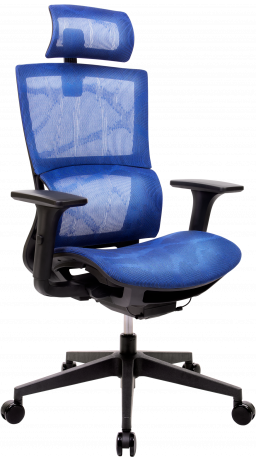 11Офисное кресло GT Racer X-D20 Blue