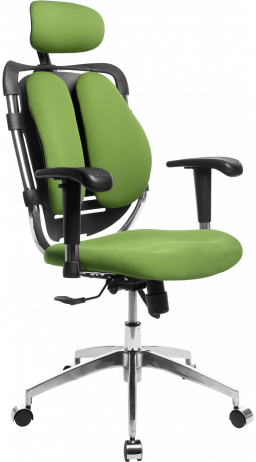 11Office chair GT Racer X-L13 Fabric Green