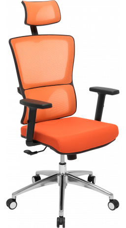 Офісне крісло GT Racer X-W50 Black/Orange