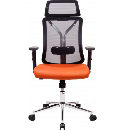 Офисное кресло GT Racer X-W80 Black/Orange