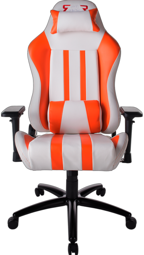 Геймерське крісло GT Racer X-2608 White-orange
