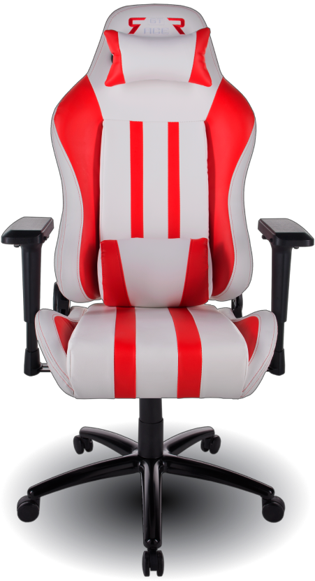 Геймерське крісло GT Racer X-2608 White-red