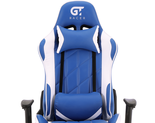 Gaming chair GT Racer X-2579 Blue/White