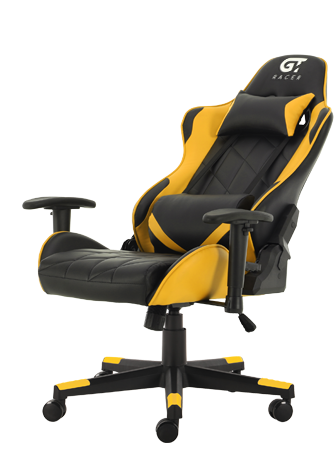 Gaming chair GT Racer X-2579 Black/Yellow