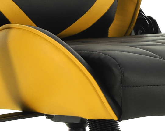 Gaming chair GT Racer X-2579 Black/Yellow