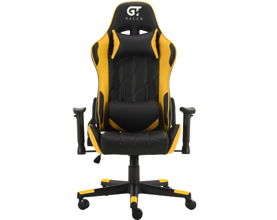 Gaming chair GT Racer X-2579 Black/Yellow