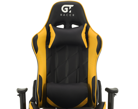 Gaming chair GT Racer X-2579 Black/Yellow