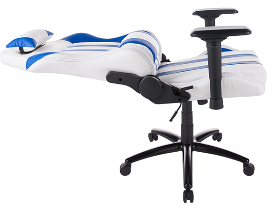 Геймерське крісло GT Racer X-2608 White/Blue