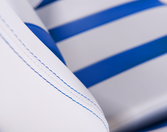 Геймерське крісло GT Racer X-2608 White/Blue